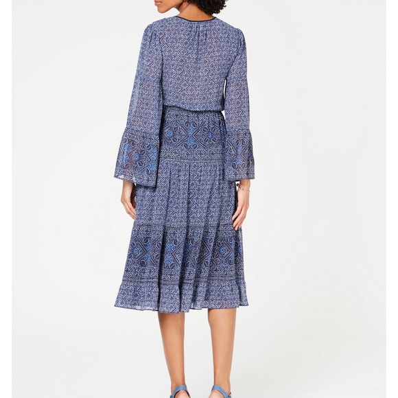 Michael Kors Bell-Sleeve Dress - Picture 5 of 7